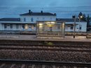 Gare Nuits au crépuscule